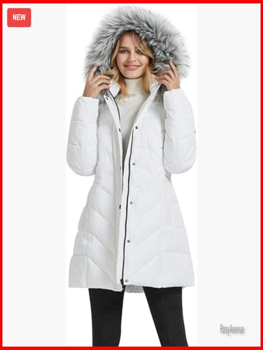 Women's Winter Thicken Long Outwear Pockets Parka Jacket XS-3XL